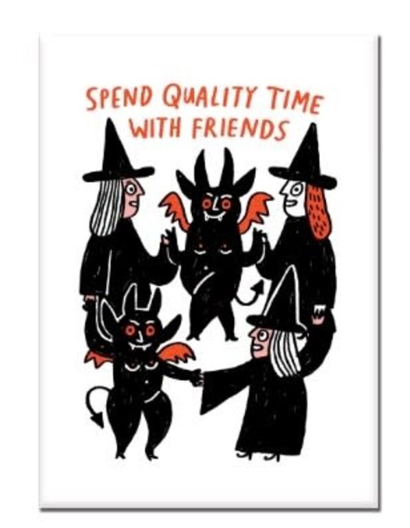 Gemma Correll Spooky Rectangle Magnet