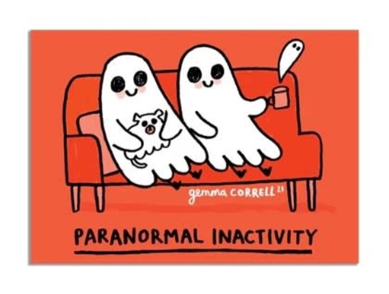Gemma Correll Spooky Rectangle Magnet