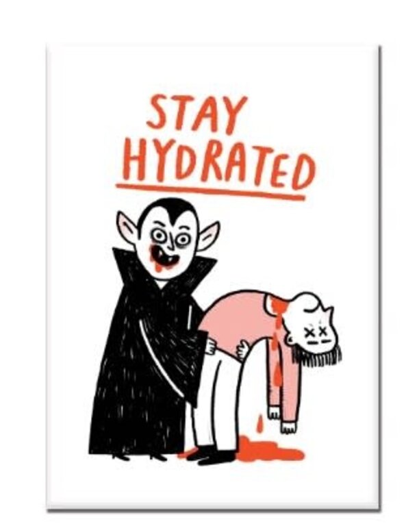 Gemma Correll Spooky Rectangle Magnet