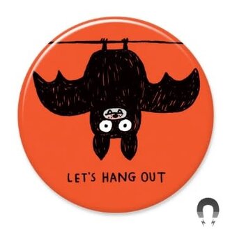 Gemma Correll Let’s Hang Out Bat Big Magnet