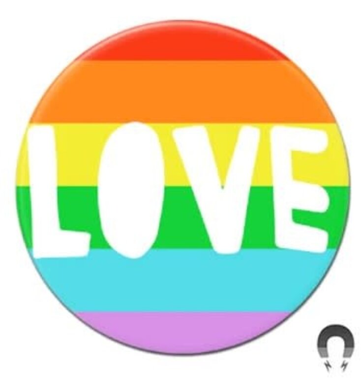 Badge Bomb Pride Big Magnet 2.25"