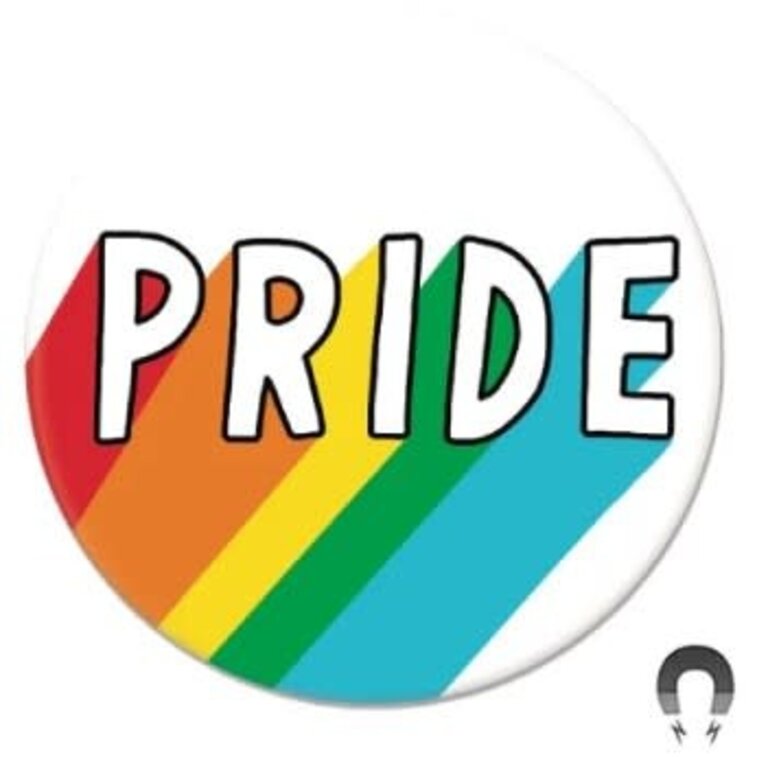 Badge Bomb Pride Big Magnet 2.25"