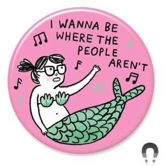 Gemma Correll Magnet Meh-maid