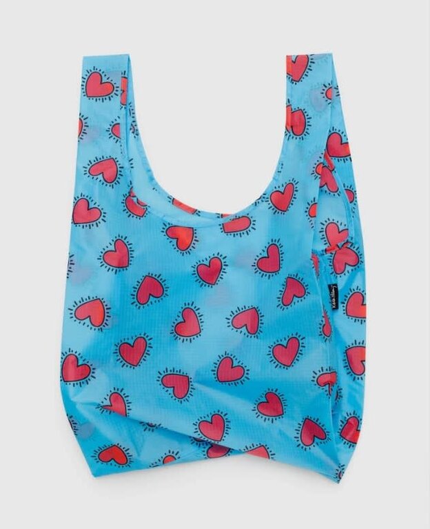 Ellen Van Der Laan Standard Baggu Bag Collab Keith Haring Hearts