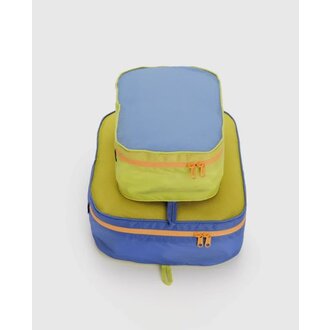Ellen Van Der Laan Baggu Packing Cube Set Mesh Sunny Set