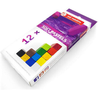 Talens Artist Soft Pastel Set 12-Color Talens Artist Soft Pastel Set 12-Color