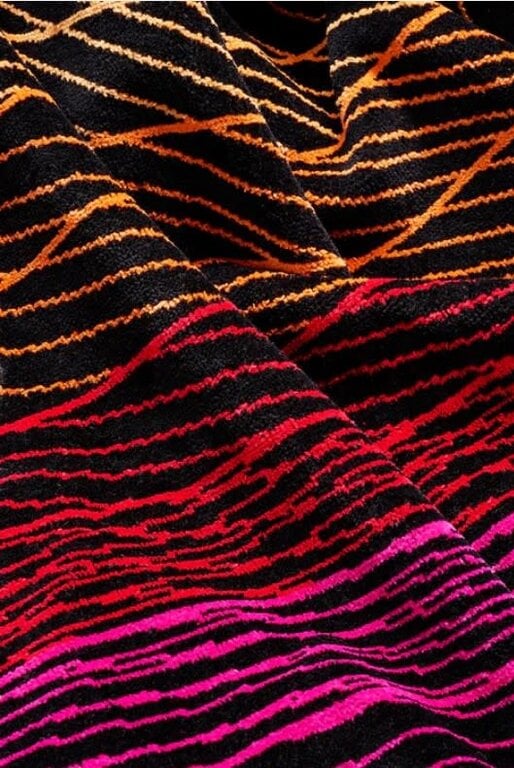 Liz Collins Beach Towel “FERIA” By Liz Collins - XL 100% Cotton