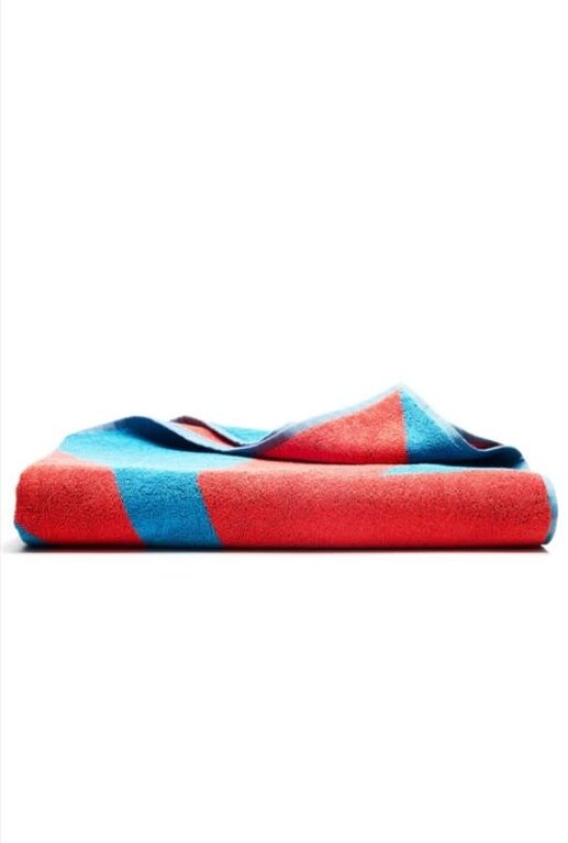 Liz Collins Beach Towel ""Cracked"" by Liz Collins - XL 100% Cotton Design by Liz Collins