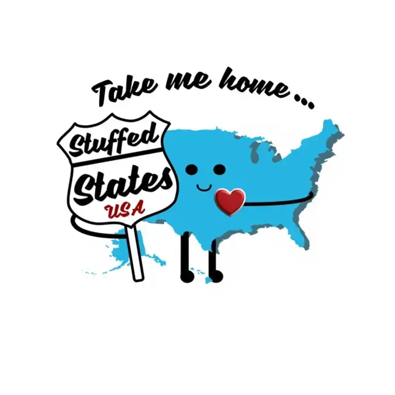 Stuffed States USA Rhode Island State Plush Doll