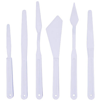 Royal & Langnickel Plastic Painting Knife Set, 6-Piece
