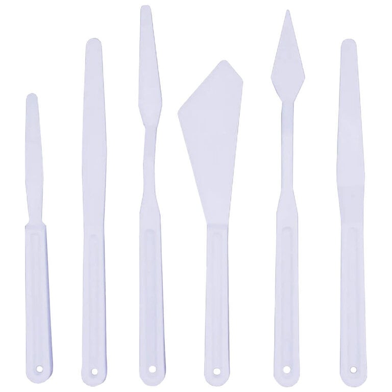 Royal & Langnickel Royal & Langnickel Plastic Painting Knife Set, 6-Piece