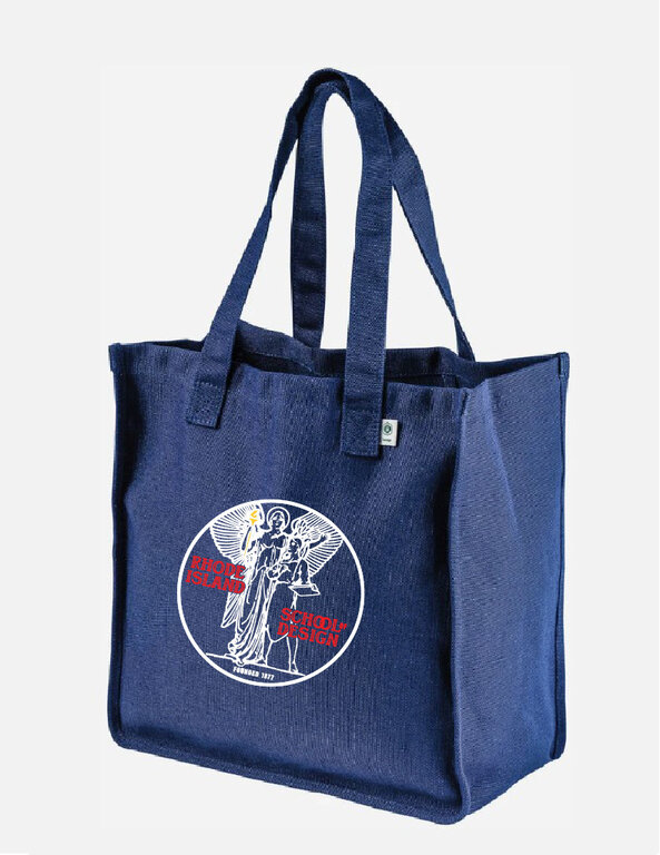 RISD Athena Hemp Market Tote Bag