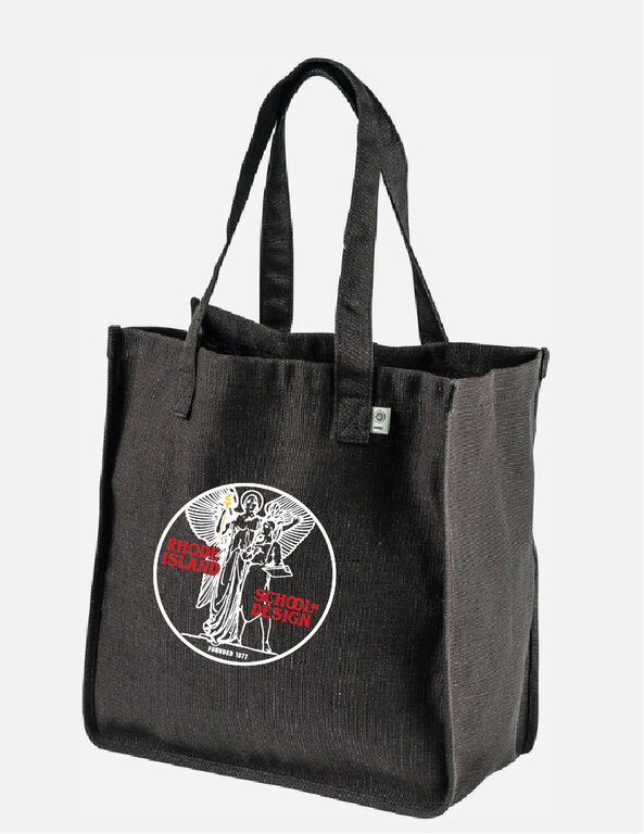 RISD Athena Hemp Market Tote Bag