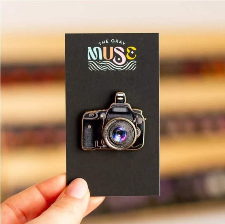 The Grey Muse Art Enamel Pin