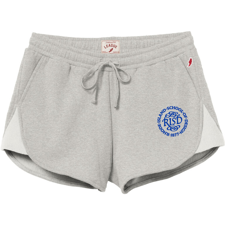 League Reverse Fleece Short Steel Grey