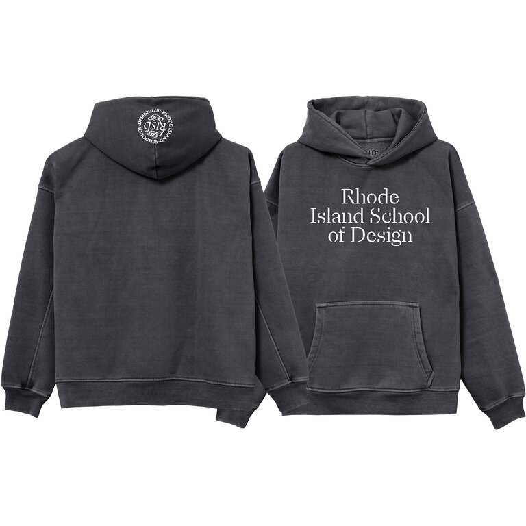 LOCALE Men's Ember Pigment Dye Oversized Hood