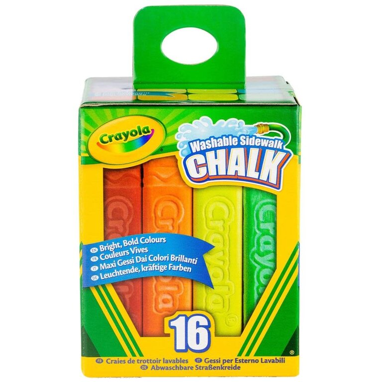 Crayola Crayola Sidewalk Chalk 16 Pack