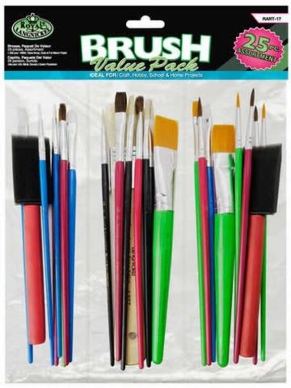 Royal Brush Royal Brush Value Brush 25 Pack