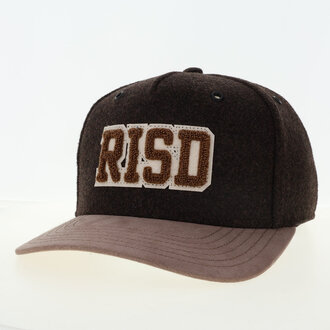 Legacy RISD Cut Above Wool Hat W/Suede Chenille on Felt Patch Brown