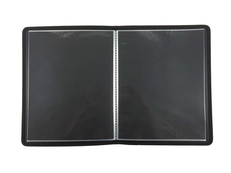 Filexec Art Presentation Book 8.5"x11" 24 Pages Black
