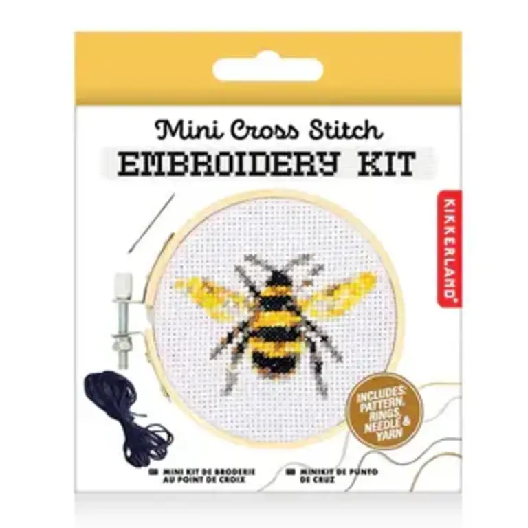 Mini Cross Stitch Embroidery Kit