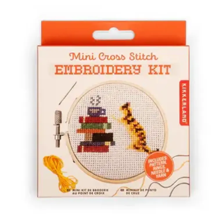 Mini Cross Stitch Embroidery Kit