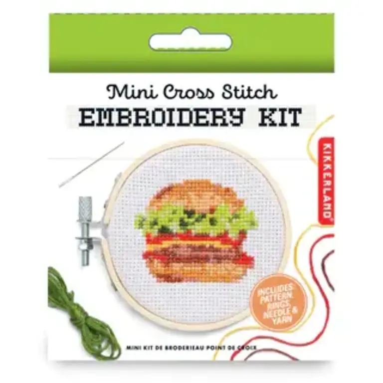 Mini Cross Stitch Embroidery Kit