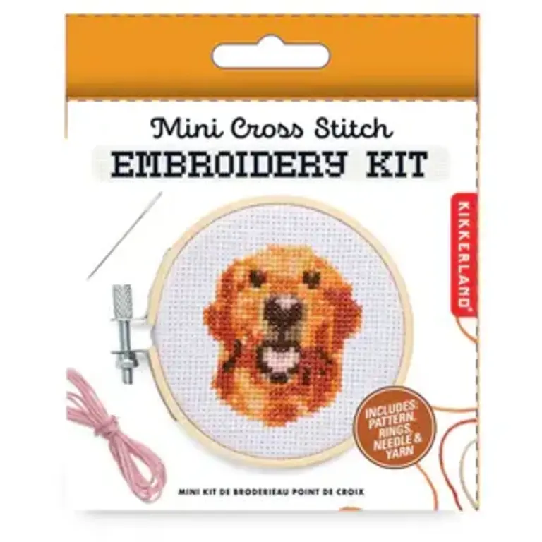 Mini Cross Stitch Embroidery Kit