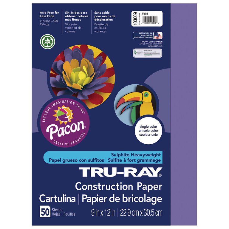 Pacon Tru-Ray Construction Paper