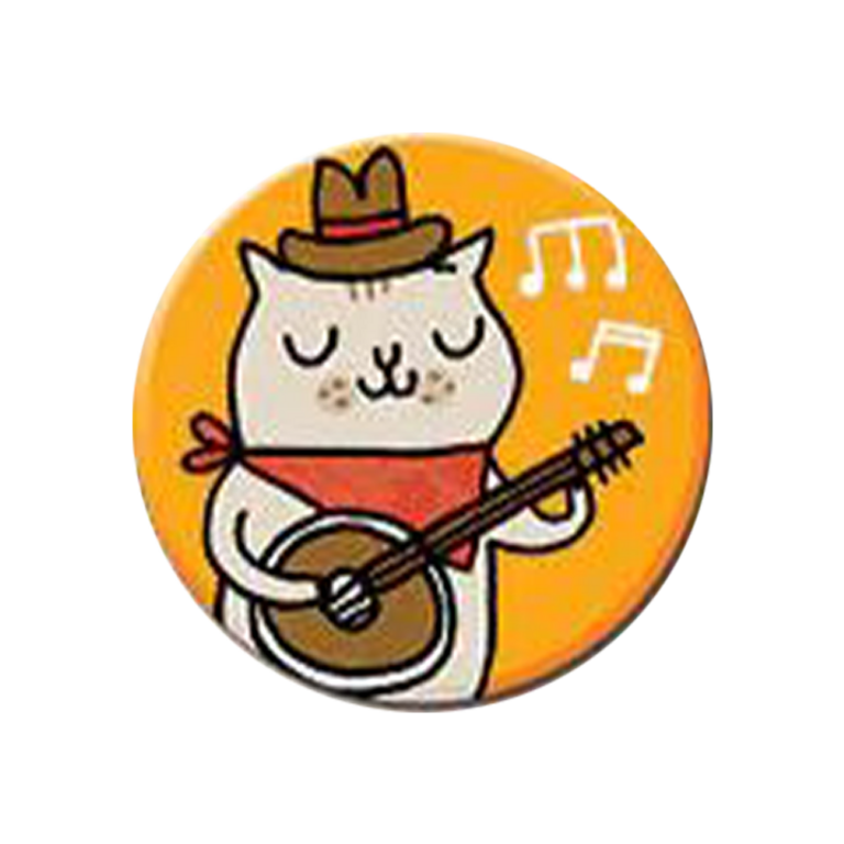 Badge Bomb Badge Bomb Gemma Correll 1" Button Banjo Kitty