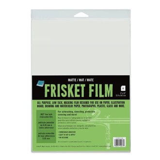 Grafix Grafix Frisket Film Matt 18"x24"