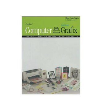 Grafix Grafix Clear Film Laser/Copier 6 Pack