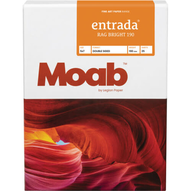 Moab Moab Entrada Rag Paper 190 gsm