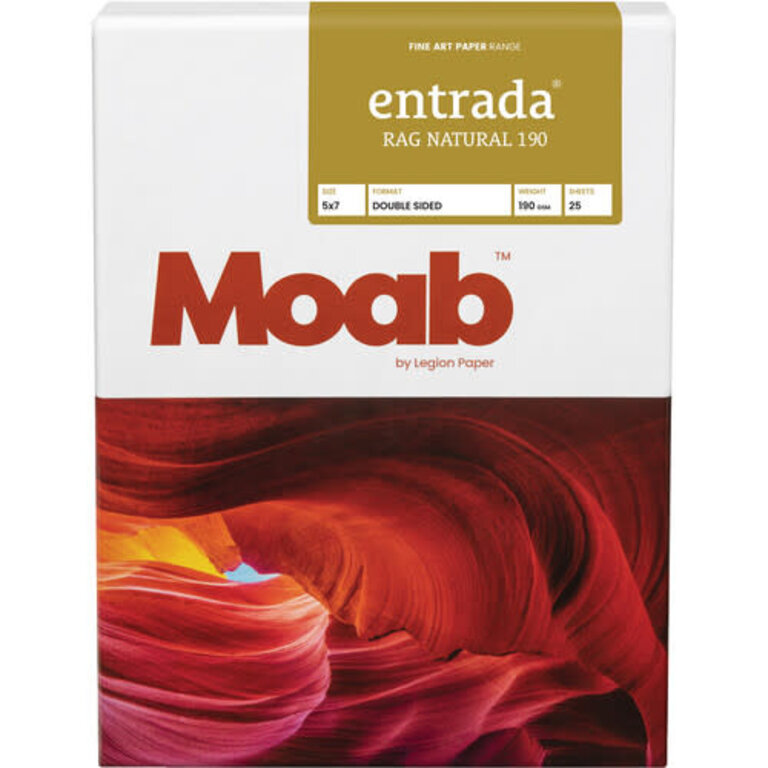 Moab Moab Entrada Rag Paper 190 gsm