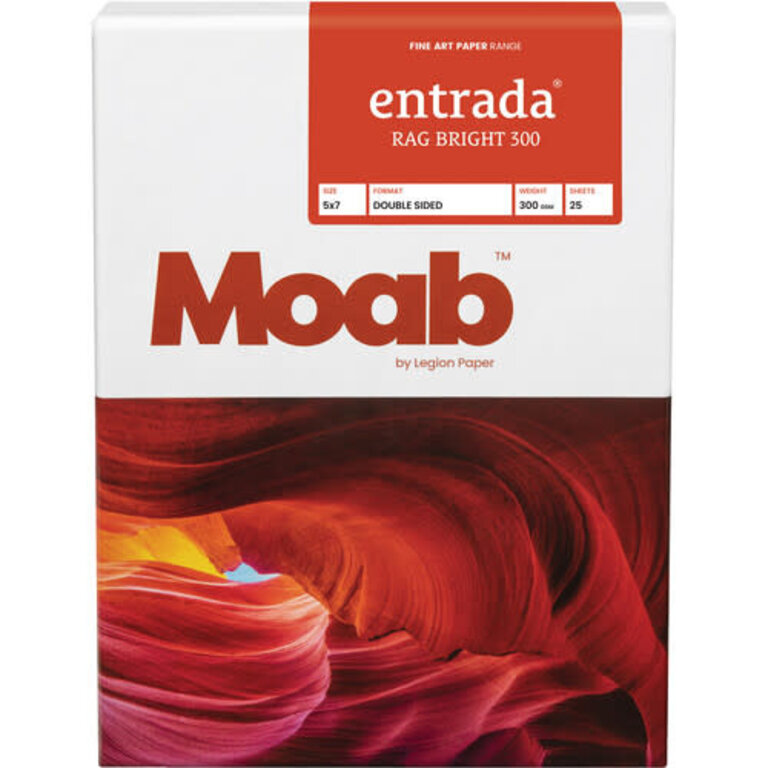 Moab Moab Entrada 100% Rag Paper 300 gsm