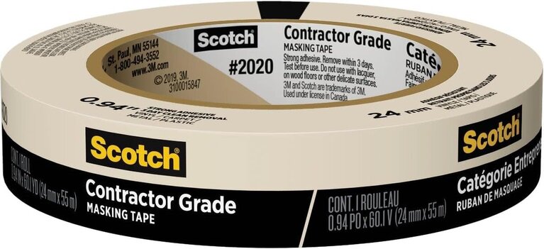 3M Contractor Grade Masking Tape 60 Yards
