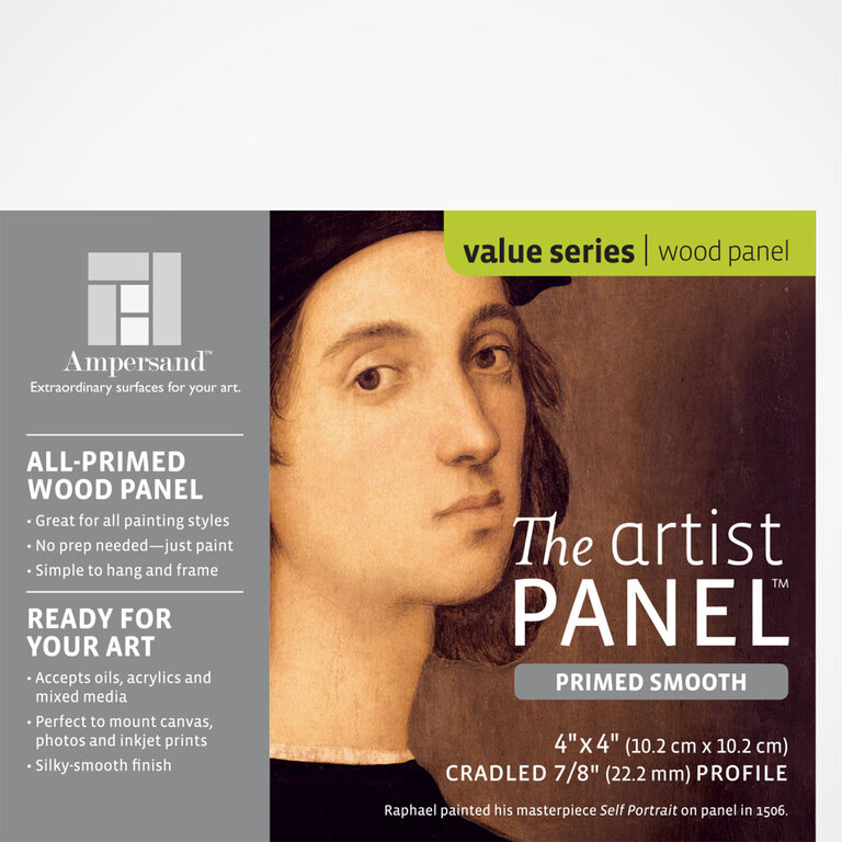 Ampersand Artist's Panel Primed Smooth Cradled 7/8" Profile