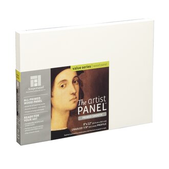 Ampersand Artist's Panel Primed Smooth Cradled 7/8" Profile