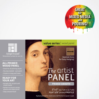 Ampersand Artist's Panel Primed Smooth Flat 3/8" Profile