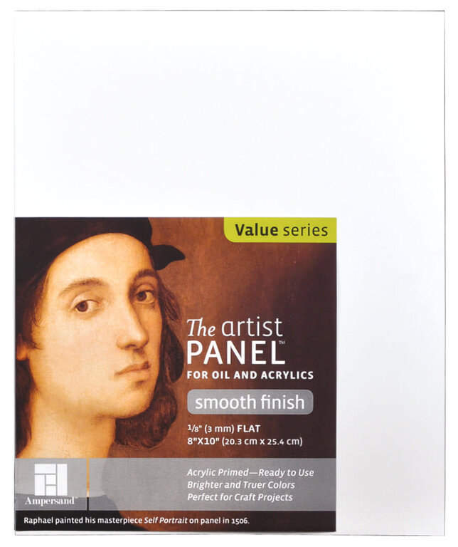 Ampersand Artist's Panel Primed Smooth Flat 1/8" Profile