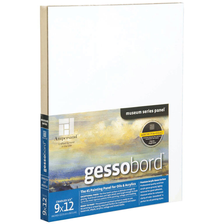 Ampersand Gessobord Cradled