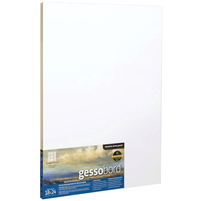 Ampersand Gessobord Cradled