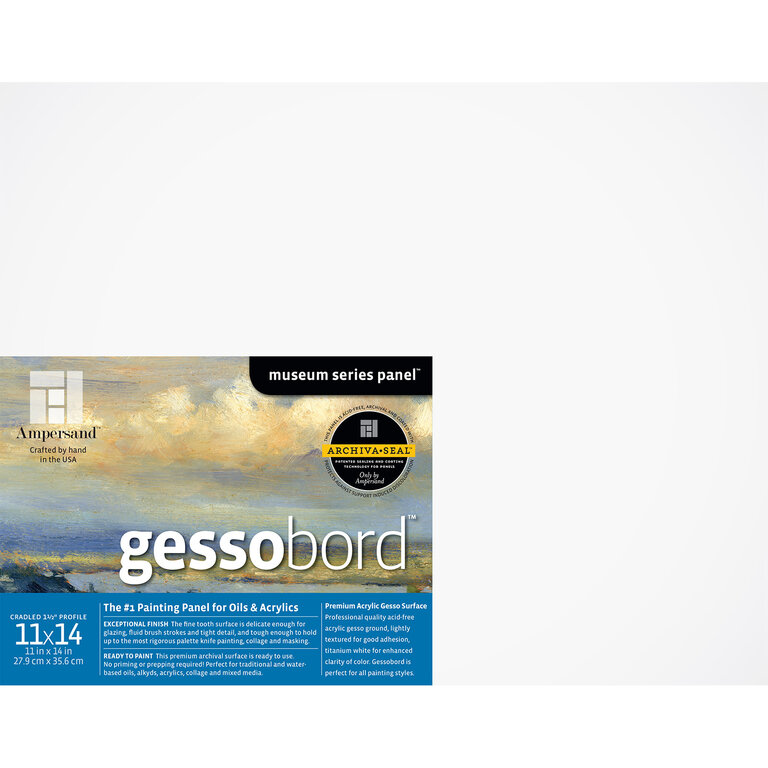 Ampersand Gessobord Cradled