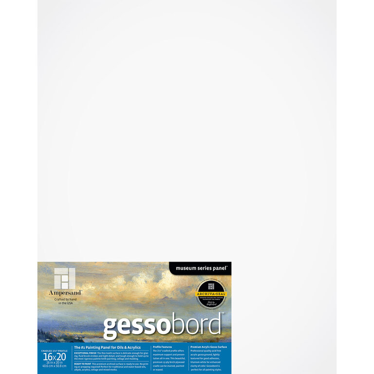 Ampersand Gessobord Cradled