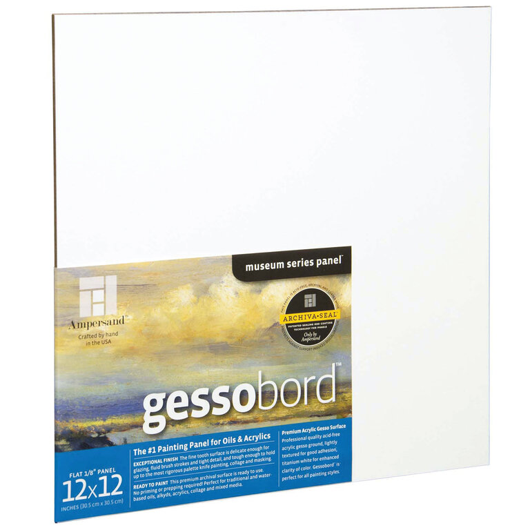 Ampersand Gessobord Uncradled 1/8" Profile