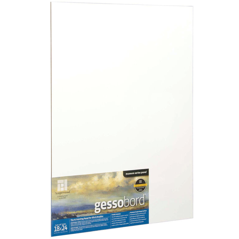 Ampersand Gessobord Uncradled 1/8" Profile