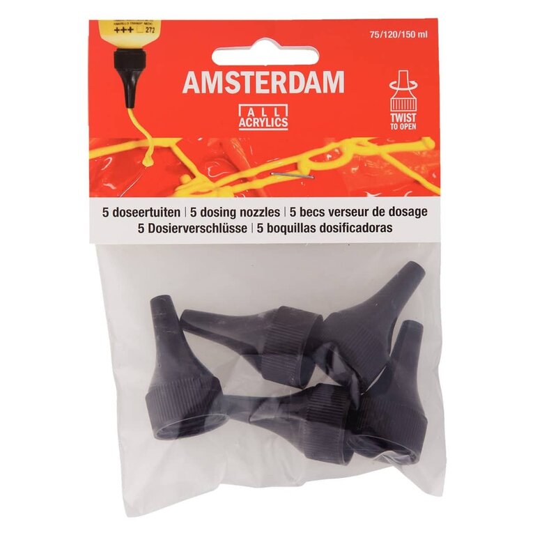Amsterdam Acrylics - Dosing Nozzles (Pack of 5)