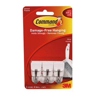 3M 3M Command Small Wire Hooks