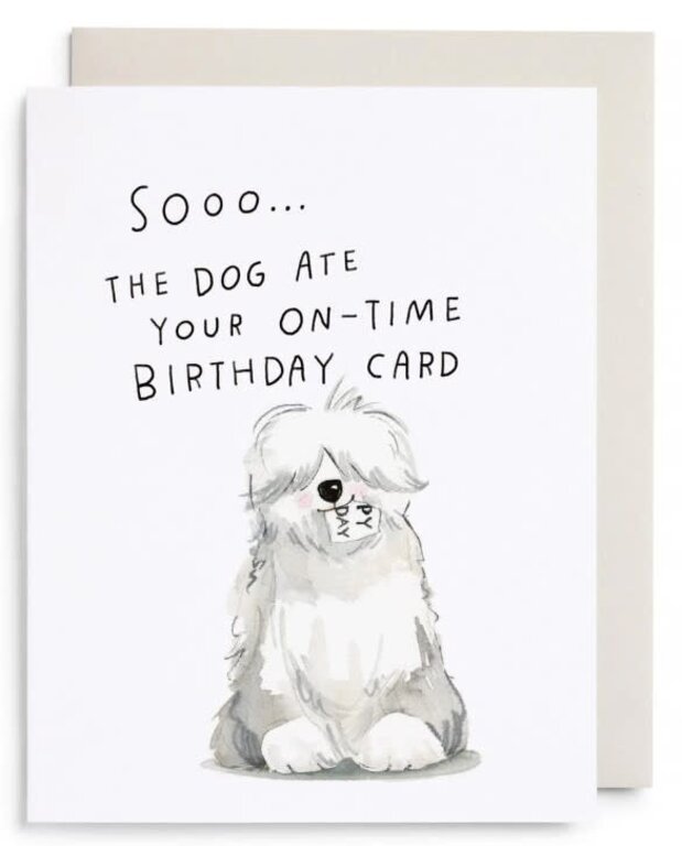 E. Frances Paper Company E. Frances Greeting Card Birthday 4.25" x 5.5"