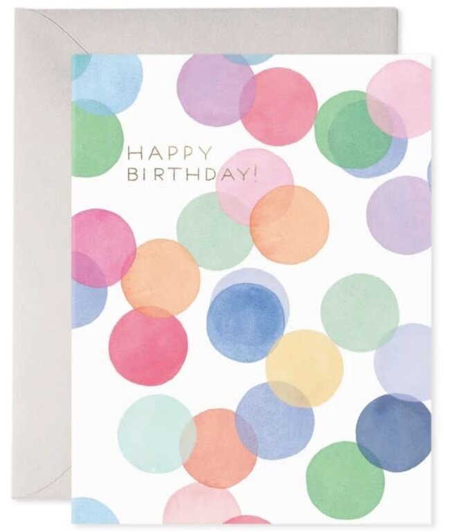 E. Frances Paper Company E. Frances Greeting Card Birthday 4.25" x 5.5"